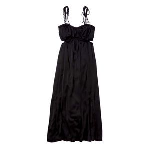 AE Silky Ruched Midi Dress NWT